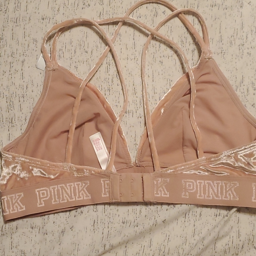 Victoria secret pink unlined bra soft - Picture 2 of 3
